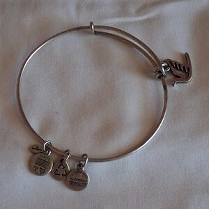 Alex And Ani Sacred Dove Charm Bangle